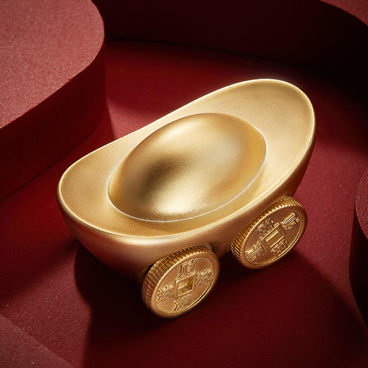 【朱炳仁铜财源滚滚小摆件】富贵流转 生生不息 商品图5