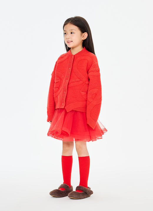 jnby   26年春款   短款开襟毛衫 1Q1313300 商品图5