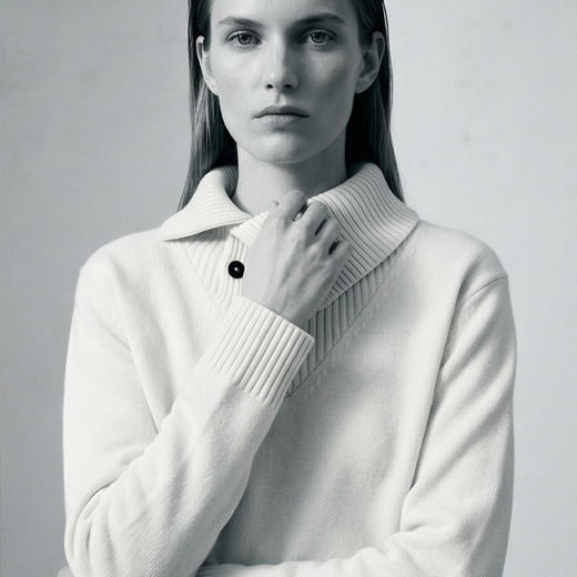 KINGDEER/KD“绒羽无重”保暖休闲秋冬厚款宽松羊绒衫L805608经典基本款/气质款鹿王 商品图10