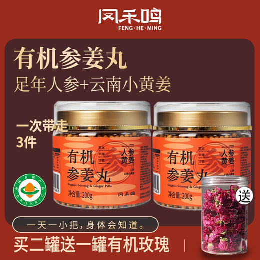 有机参姜丸200g /瓶  A-5763 （效期27-4） 商品图1