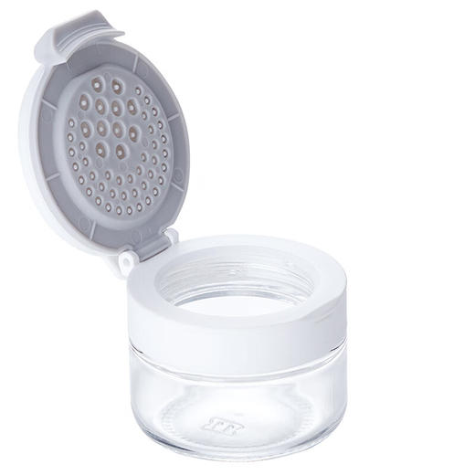 NITORI宜得利家居 厨房家用盐罐糖罐调味料收纳 双盖调味罐 商品图3