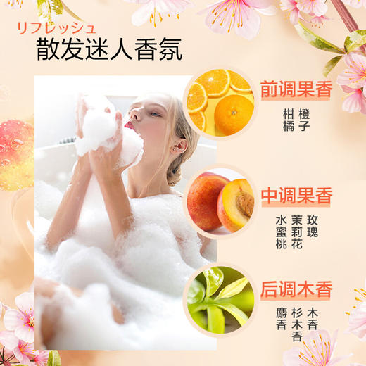 滴露 沐浴露清甜蜜桃950g 商品图3