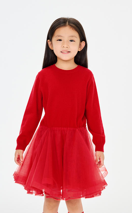 jnby   26年春款  长袖毛衫连衣裙 1Q1G11080 商品图3