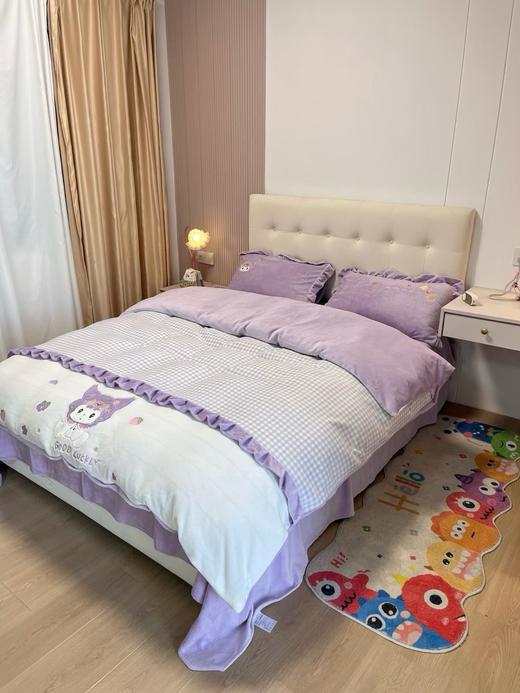 【清仓149元/套】【一套约7~8斤重】220g刺绣牛奶绒四件套  【不支持退换】 商品图1