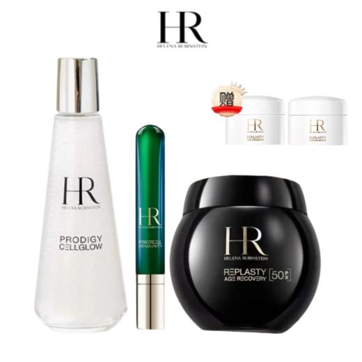 预售【口碑推荐】HR/赫莲娜黑绷带【新版50px】晚霜50ml+绿宝瓶眼霜15ml+小露珠200ml 赠白绷带5ml*2 商品图0