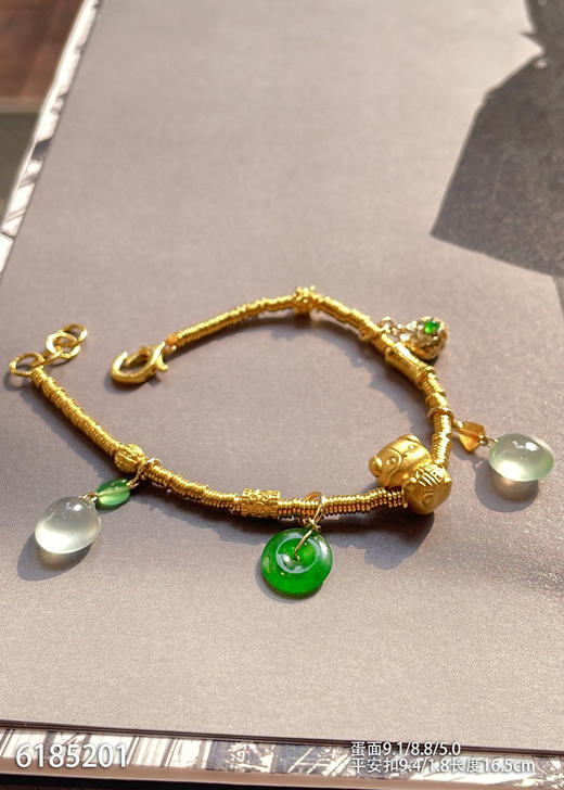6185201，平安扣手链。具体价格微信咨询 商品图7