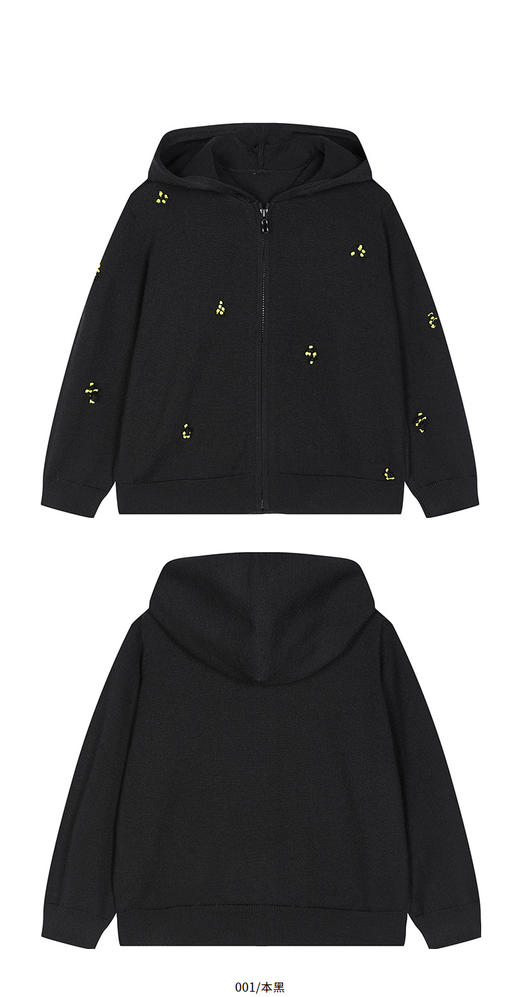 jnby  26年春款  短款开襟毛衫   1Q1313360 商品图11