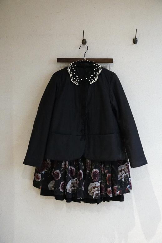 Ecole de Curiosites经典版型丝棉短外套 商品图6