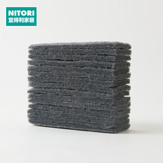 NITORI宜得利家居 浴室清洁专用自带清洁剂海绵擦可日抛百洁布懒人 商品图0