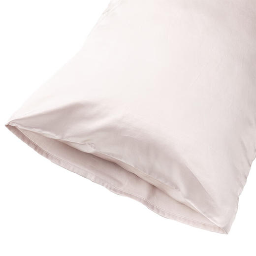 NITORI宜得利家居 简约纯色床上用品卧室家用蚕丝混枕套 商品图2