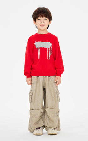 jnby   26年春款  长袖套头毛衫  1Q1311560