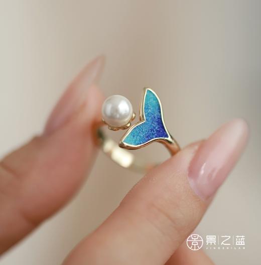 【彼达思】蓝漪戒指 商品图0