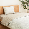 NITORI宜得利家居 家用卧室学生宿舍用透气被套枕套床单 叶也趣 商品缩略图1