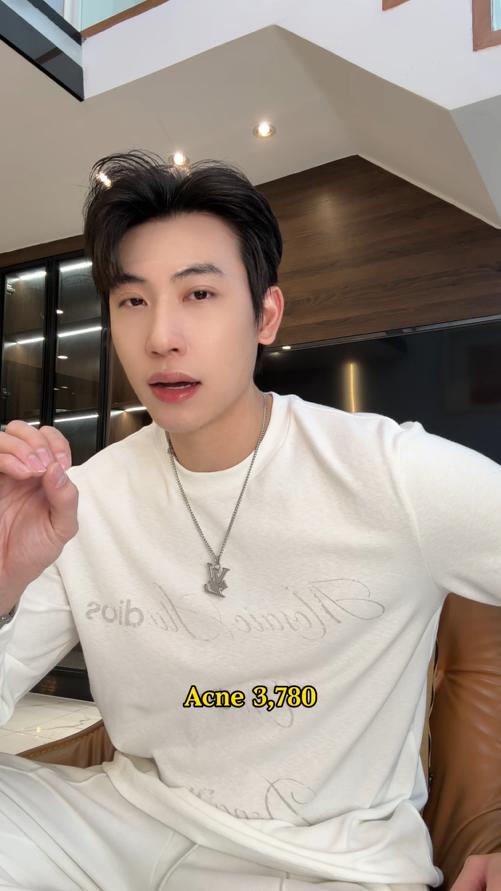 88217SDSA男士秋冬新款痞帅男装美式复古字母印花圆领长袖T恤百搭简约 商品图0