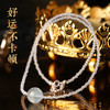 【祈愿吉品】白水晶海蓝宝项链新款 商品缩略图1