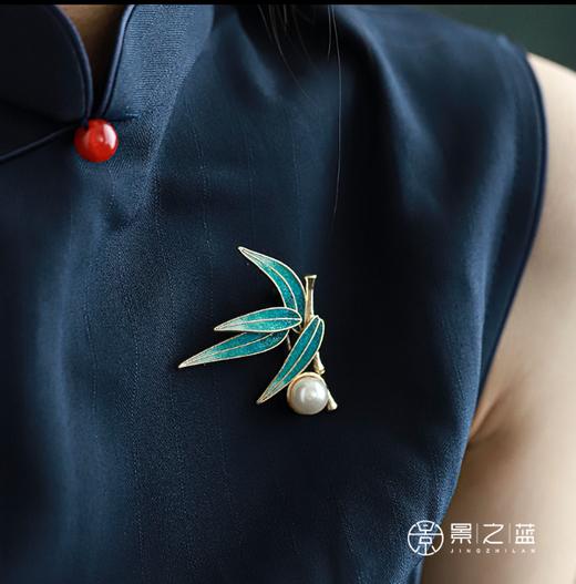 【彼达思】松涧竹轩胸针 商品图1