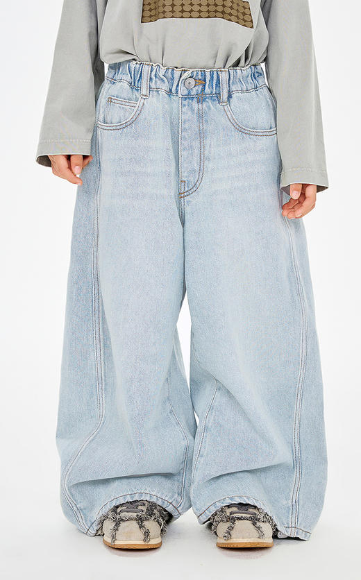 jnby   26年春款  牛仔长裤  1Q1E12560 商品图3