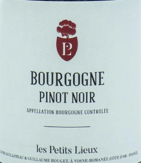 Les Petits Lieux - Bourgogne Pinot Noir小酒神酒庄勃艮第黑皮诺干红葡萄酒2023