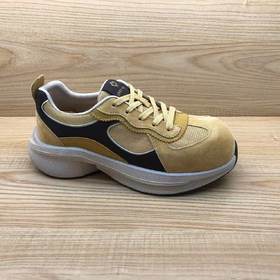 2025豪行秋款专柜正品真皮运动休闲舒适厚底系带女单鞋25330380