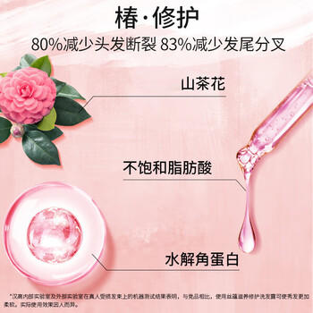 丝蕴（syoss）洗发水山茶油滋养修护洗发露修护受损抚平毛躁无硅油洗头膏420ml /个人护理 /洗发护发 /洗发水 商品图4