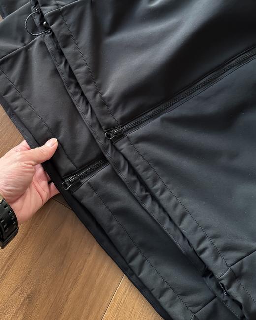 跨年售后 斐乐秋冬季男女款加绒梭织软壳连帽外套 yh 340152 商品图7