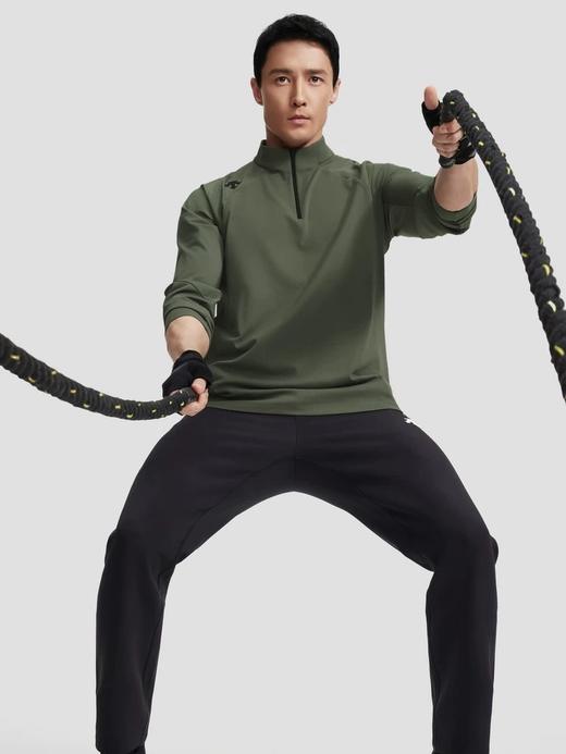 迪桑特TRAINING综训训练运动健身男士吸湿速干长袖 商品图1