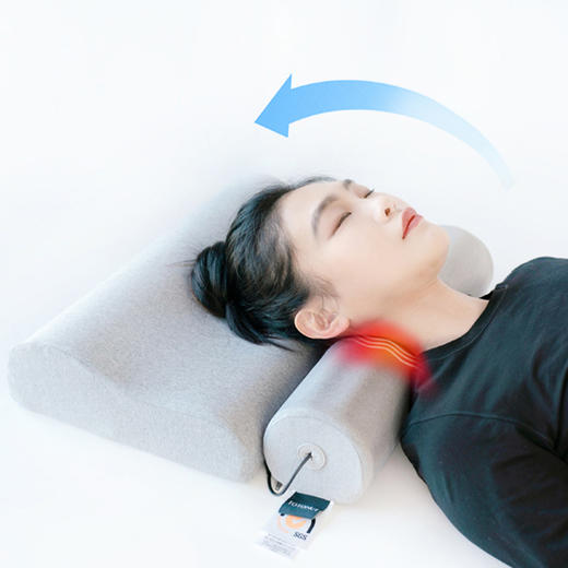【每天十分钟 颈椎真舒坦】TOTONUT加特林颈椎按摩枕2代 覆盖头颈肩 3D环抱式包裹颈部 振动热敷 舒缓拉伸 软硬结合 直流变频按摩 4档调温 外套可水洗 商品图0