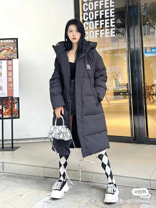 【秒杀价已调 直接拍】大联盟 原单 男女同款 刺绣小标 长款羽绒服  后背光板 商品图14