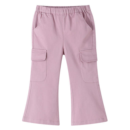 【实体店同款】女童全腰梭织长裤春季新款安奈儿童装XG616065 商品图5