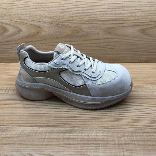 2025豪行秋款专柜正品真皮运动休闲舒适厚底系带女单鞋25330380 商品图1