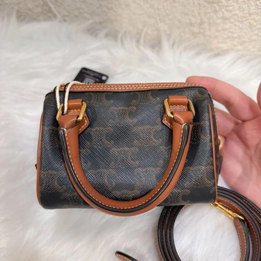 Celine 凯旋门 老花 Mini 斜挎包 商品图1