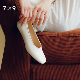 7or9裸感鞋类高跟鞋方头单鞋春夏新款冷杉