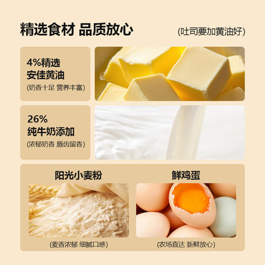 【首农】古船 牛乳吐司 285g 商品图2