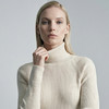 【咕咕同款】KINGDEER/KD秋冬新款女式长袖高领羊绒衫 约175g L805927经典基本款/气质款/100%山羊绒鹿王 商品缩略图6