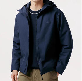 LACOSTE法国鳄鱼男夹棉外套BH2552-98166