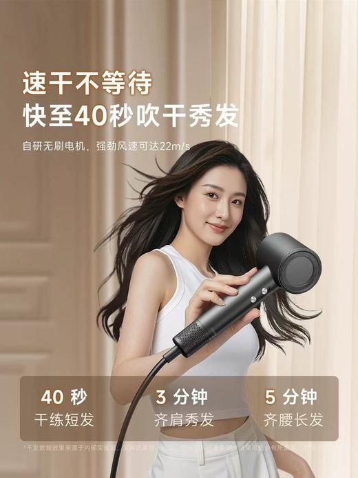 Creade科瑞德高速电吹风机星级酒店同款负离子家用便携大风力风筒 商品图4
