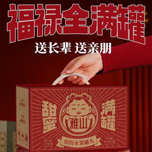 C雅山360g*6罐头礼盒 商品图0