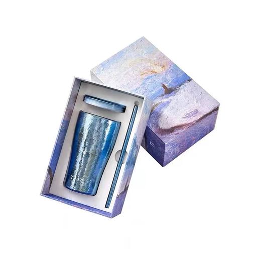 英国taic太可双层真空纯钛啤酒杯吸管杯礼品水杯保温保冷户外超轻420ml 商品图3