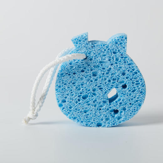 NITORI宜得利家居 木浆棉洗澡沐浴棉木浆海绵卡通沐浴擦洗澡棉 商品图3