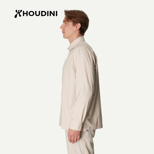 HOUDINI胡丁尼Symbio Field共栖男户外26春夏新男休闲长袖衬衫 860060 商品图5