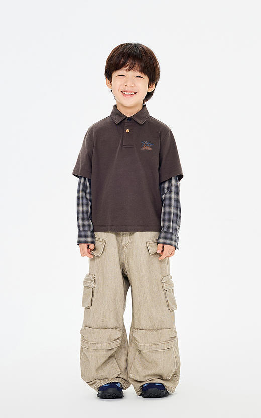 jnby   26年春款  长袖polo衫  1Q1112090 商品图0