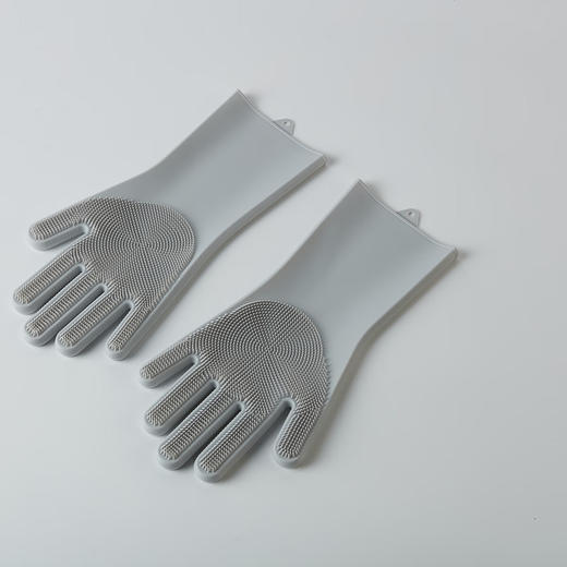 NITORI宜得利家居 做家务洗碗耐用劳务手套保护手硅胶多用手套 商品图6