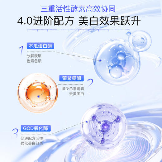 舒客 专研美白酵素牙膏120克（云顶茉莉） 商品图4