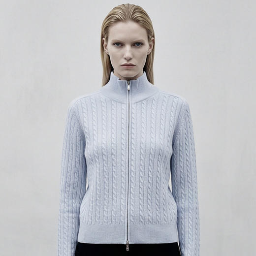 KINGDEER/KD 秋冬新款女式长袖羊绒衫L805752经典基本款/气质款鹿王 红色 商品图8