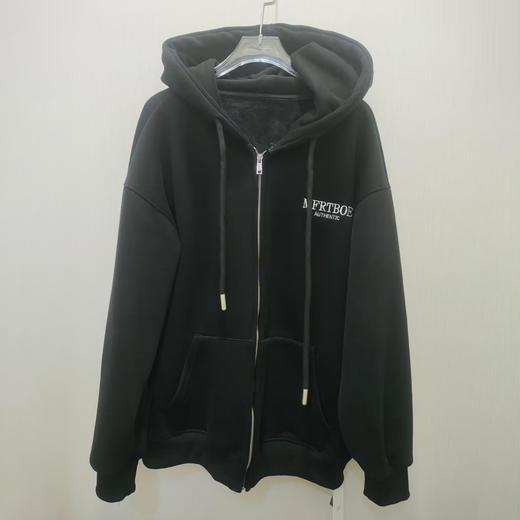 NC连帽加绒拉链卫衣外套51029冬季083034246062 商品图1