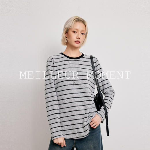 【商场同款】麦檬冬针织衫4FB203411Q 商品图0