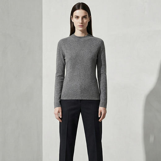 KINGDEER/KD秋冬新款女式长袖半高领羊绒衫L805905经典基本款/气质款鹿王 商品图13