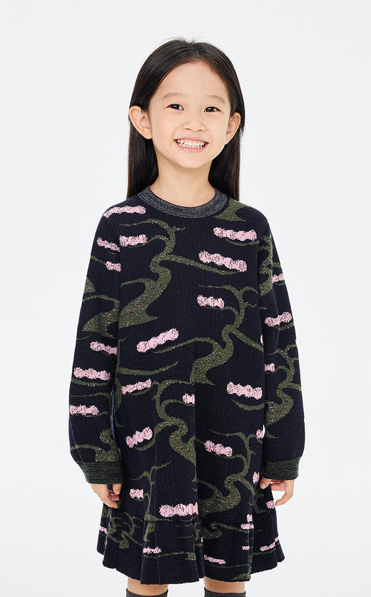 jnby  26年春款  长袖毛衫连衣裙  1Q1G11600 商品图3