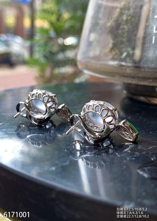 6171001，蛋面耳钉。具体价格微信咨询 商品图5