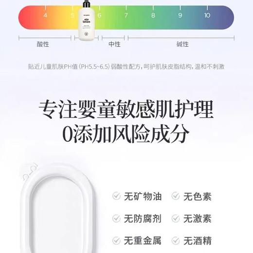 Mongdies梦丽多日益生菌身体乳婴童清爽润肤乳300ml/盒 商品图1